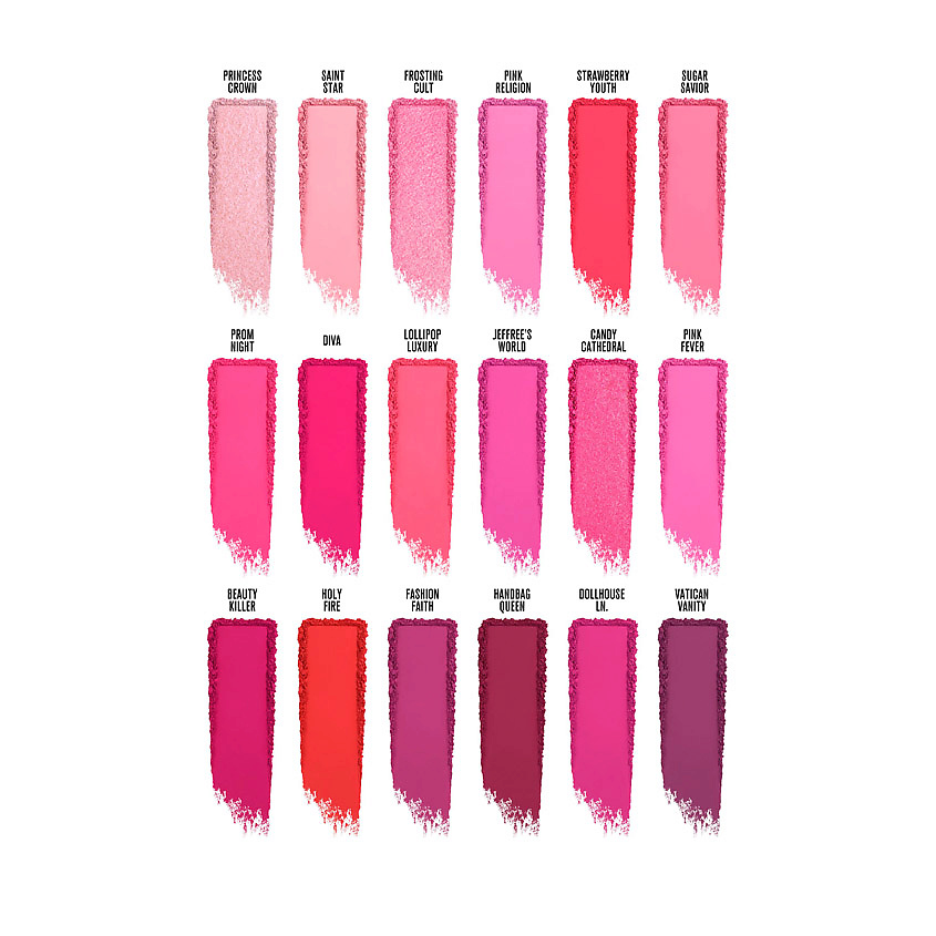 JEFFREE STAR COSMETICS Палетка теней для век Pink Religion – фото 5