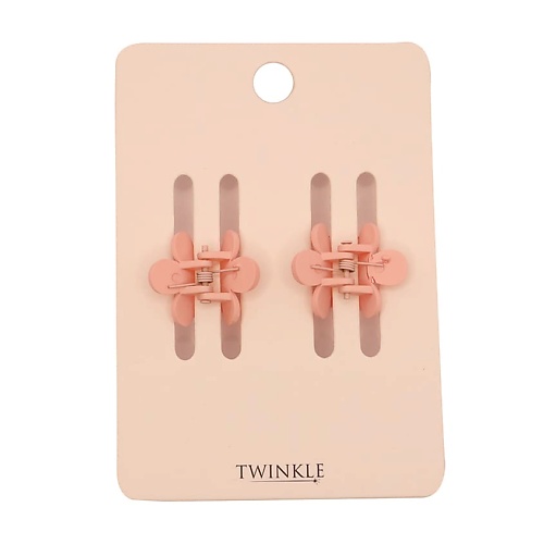 TWINKLE Набор заколок для волос Pink