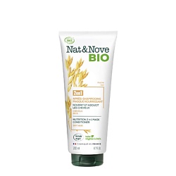 Маска-кондиционер 2 в 1 для сухих волос Овес Nat & Nove Bio Mask Conditioner