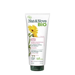 Маска-кондиционер 2 в 1 для всех типов волос Календула Nat & Nove Bio Mask Conditioner