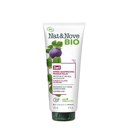 Маска-кондиционер 2 в 1 для окрашенных волос Инжир Nat & Nove Bio Mask Conditioner