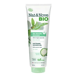 Смягчающий гель для душа Nat & Nove Bio Shower Gel
