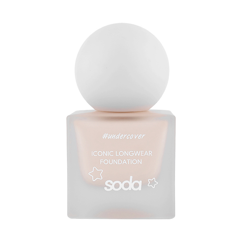 SODA Стойкая тональная основа ICONIC LONGWEAR FOUNDATION #undercover ...