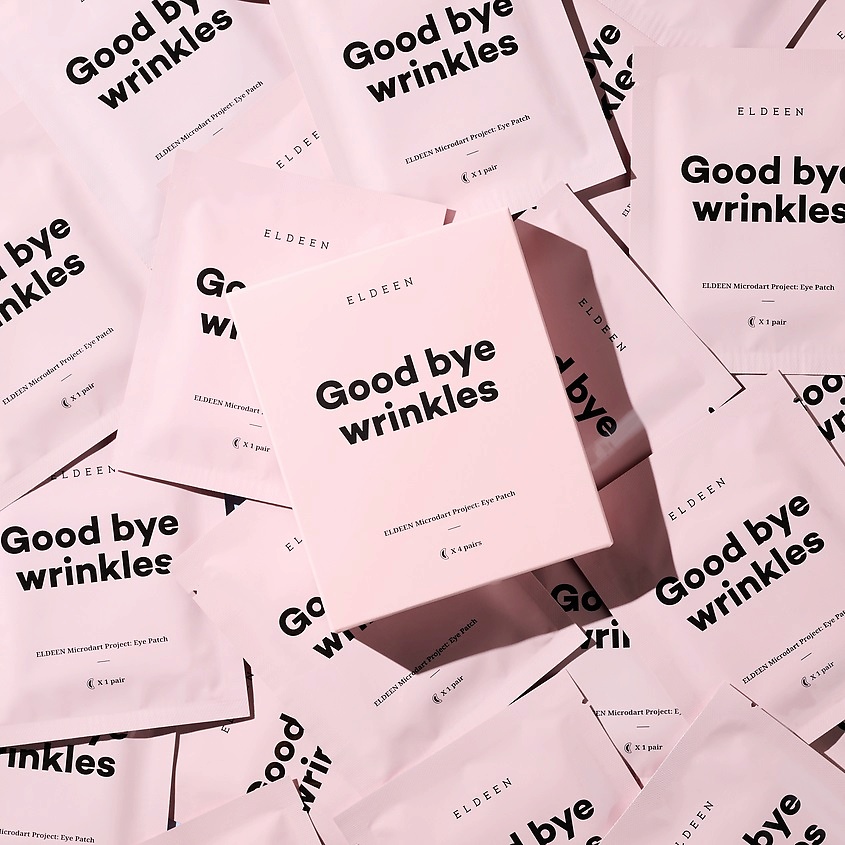 ELDEEN Патчи для глаз микроигольные Good Bye Wrinkles – фото 4