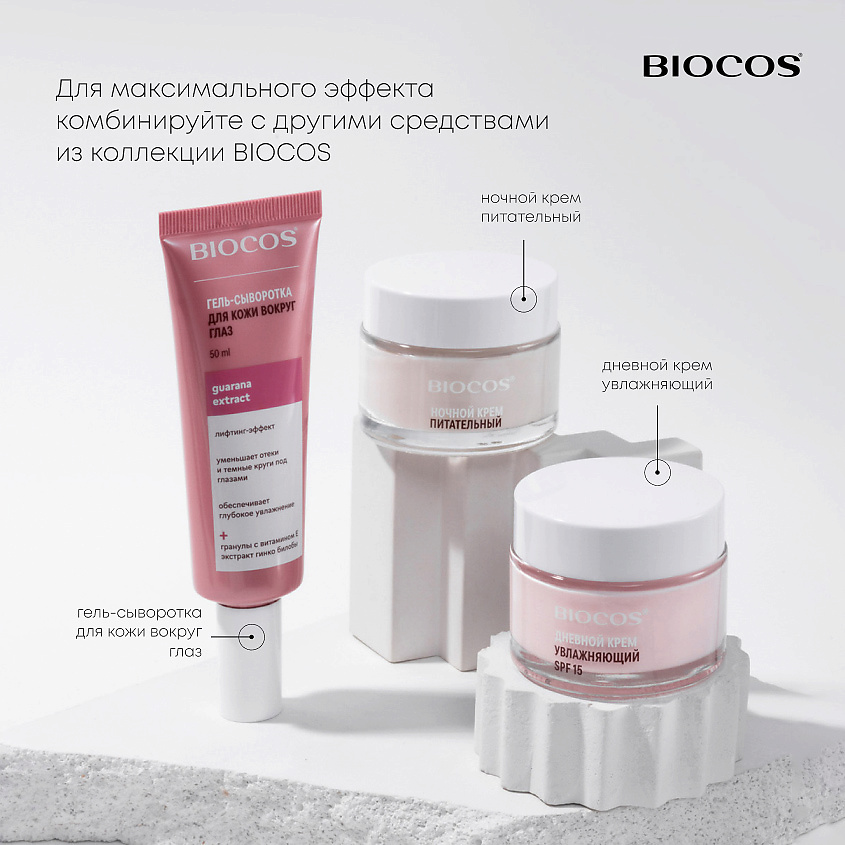 BIOCOS Тонизирующая сыворотка для лица Caffeine – фото 5