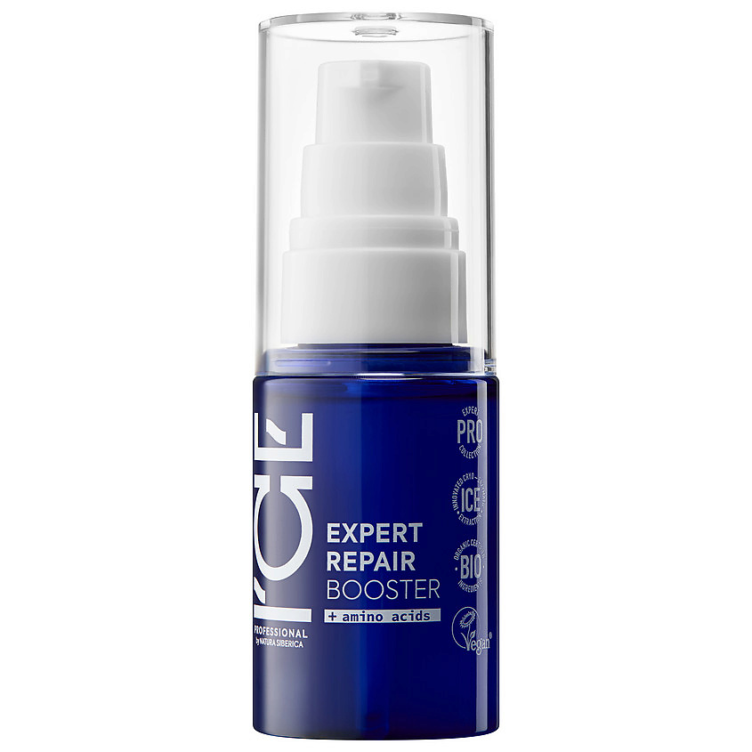 ICE BY NATURA SIBERICA Бустер-концентрат для экспертного восстановления волос Expert Repair Booster – фото 3