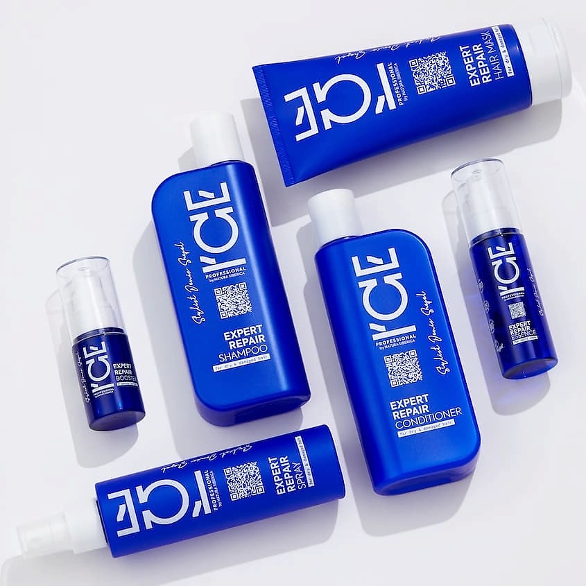 ICE BY NATURA SIBERICA Бустер-концентрат для экспертного восстановления волос Expert Repair Booster – фото 5