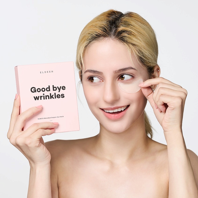 ELDEEN Патчи для глаз микроигольные Good Bye Wrinkles – фото 3