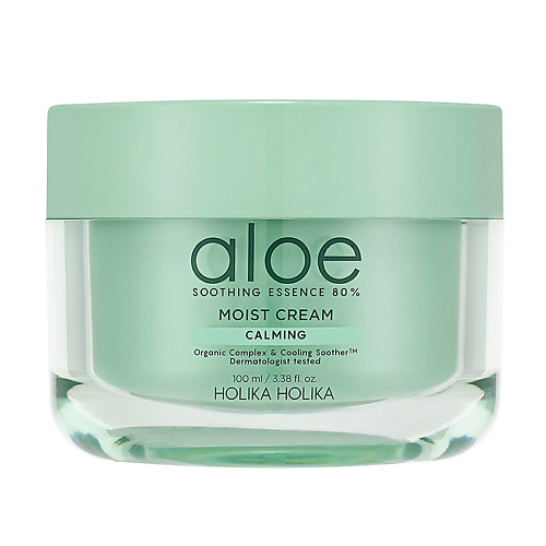 HOLIKA HOLIKA Увлажняющий крем для лица Aloe Soothing Essence 80% Moisturizing Cream 100ml 100
