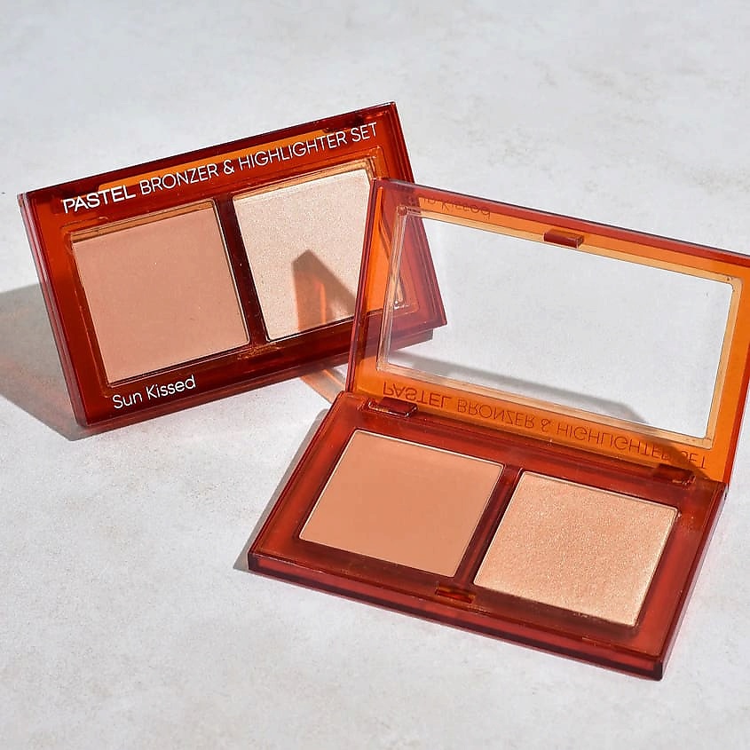 PASTEL Бронзер и хайлайтер PROFASHION BRONZER & HIGHLIGHTER SET SUN KISSED – фото 5