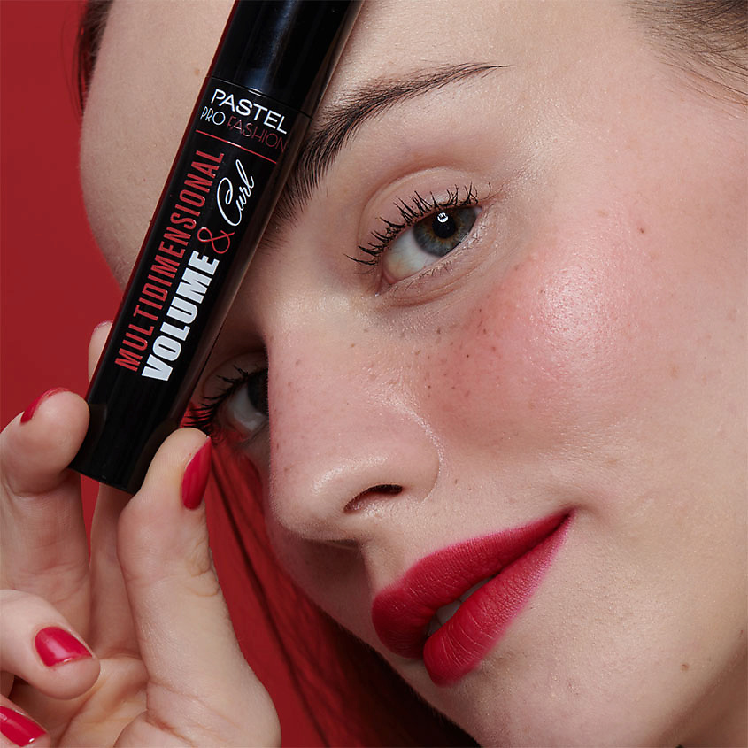 PASTEL Тушь для ресниц PROFASHION MULTIDIMENSIONAL VOLUME & CURL MASCARA – фото 2
