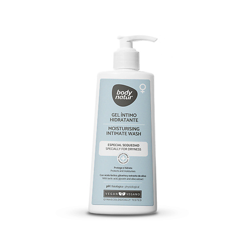 BODY NATUR Средство для интимной гигиены увлажняющее против сухости Moisturising Intimate Wash 200