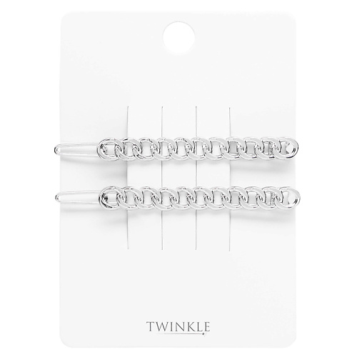 TWINKLE Заколки для волос SILVER CHAIN