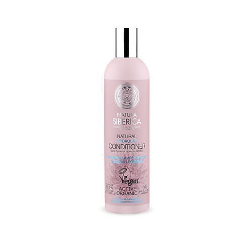 NATURA SIBERICA Бальзам для сухих и ломких волос Hydrolat 400