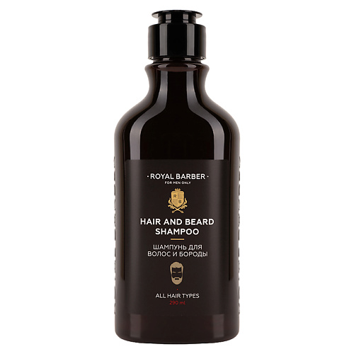 ROYAL BARBER Шампунь для волос и бороды 290