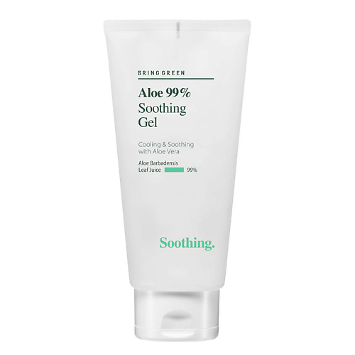 BRING GREEN Гель для лица успокаивающий с алоэ 99% Aloe Soothing Gel 300
