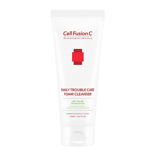 CELL FUSION C Пенка для лица для проблемной кожи L70 TreAC Final Recue Code 130