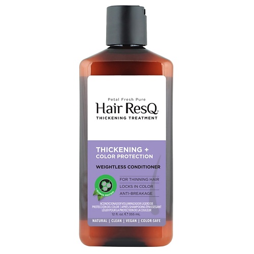 PETAL FRESH Кондиционер для тонких и окрашенных волос без эффекта утяжеления Hair ResQ 355
