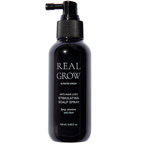 RATED GREEN Спрей против выпадения волос Real Grow Stimulating Scalp Spray 120