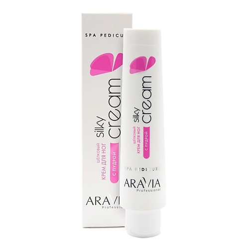 ARAVIA PROFESSIONAL Шёлковый крем для ног с пудрой Spa Pedicure Silky Cream 100