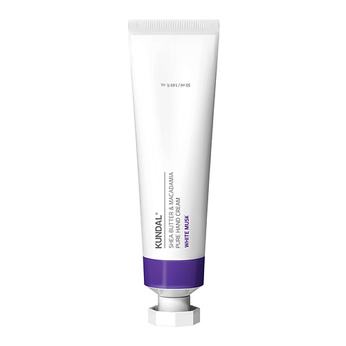 KUNDAL Крем для рук Белый мускус Shea Butter & Macadamia Lime White Musk Hand Cream 50