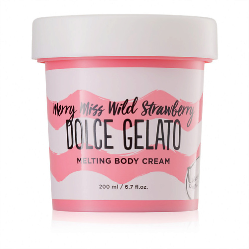 DOLCE MILK Тающий крем для тела «Мисс Клубничный компромисс» 200