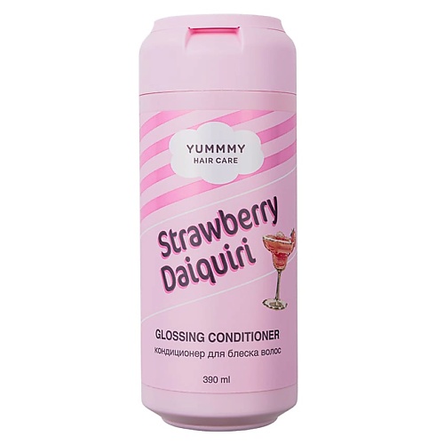 YUMMMY Кондиционер для блеска волос Strawberry Daiquiri 390
