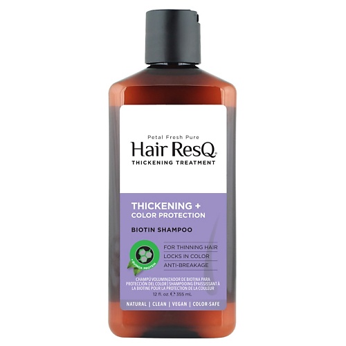 PETAL FRESH Шампунь для тонких и окрашенных волос Hair ResQ 355