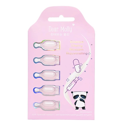 ЛЭТУАЛЬ DEAR MOLLY Эссенция для зрелой кожи с экстрактом цветущей вишни Essence Cherry Blossom Rejuvenating 5