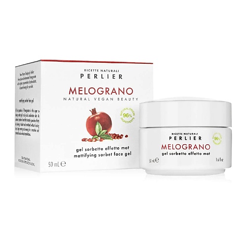 PERLIER Гель для лица матирующий Pomegranate 50