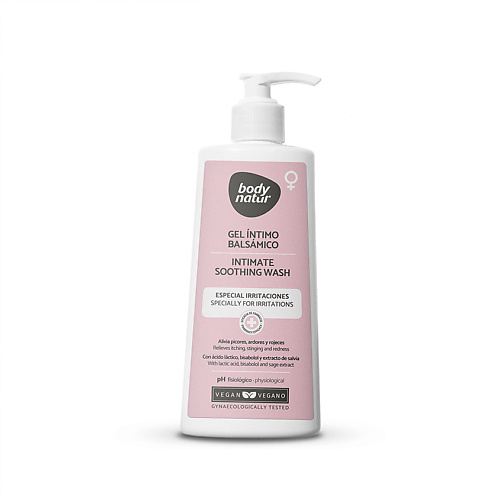 BODY NATUR Средство для интимной гигиены успокаивающее против раздражений Intimate Soothing Wash 200