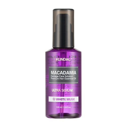KUNDAL Сыворотка для волос восстанавливающая Белый мускус Macadamia Ultra Serum 100