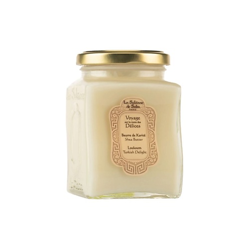 LA SULTANE DE SABA Масло карите для тела и волос Лукум Voyage Delices Shea Butter 300