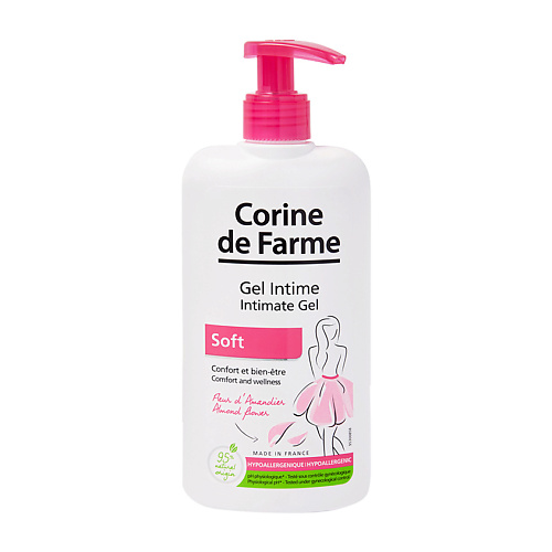 CORINE DE FARME Гель для душа для интимной гигиены ультрамягкий Intimate gel Soft 250