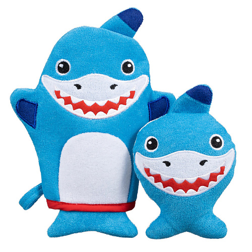 MORIKI DORIKI Набор мочалок SHARKS FAMILY Sponge set