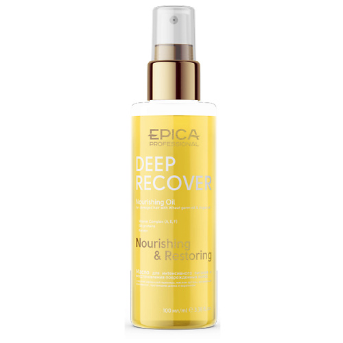EPICA PROFESSIONAL Масло для поврежденных волос Deep Recover 100