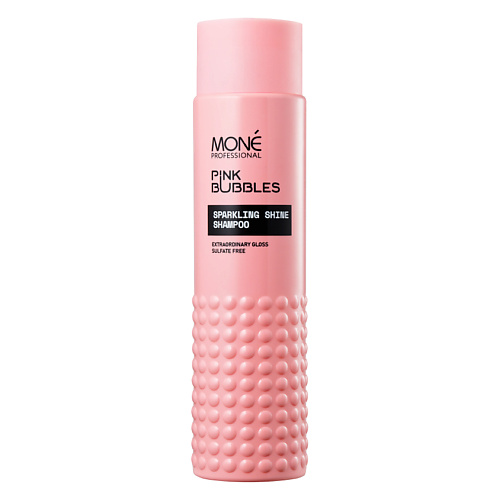 MONE PROFESSIONAL Шампунь для сияния волос Pink Bubbles 300