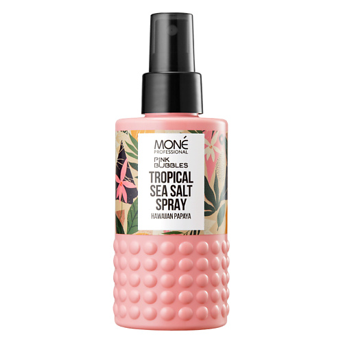 MONE PROFESSIONAL Спрей с морской солью текстурирующий Тропический Pink Bubbles 150