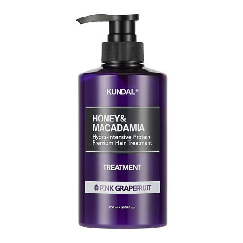 KUNDAL Кондиционер для волос Розовый грейпфрут Honey & Macadamia Treatment 500