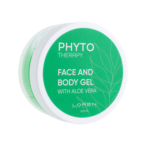 LOREN COSMETIC Гель для лица и тела с алоэ вера серии Phyto Therapy 200