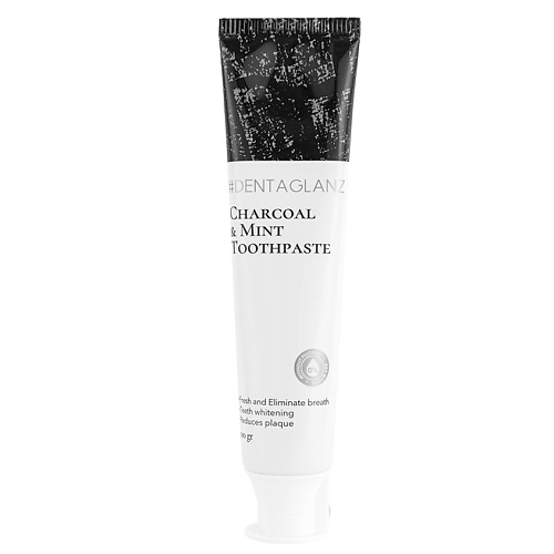#DENTAGLANZ Зубная паста Charcoal & Mint Toothpaste 100