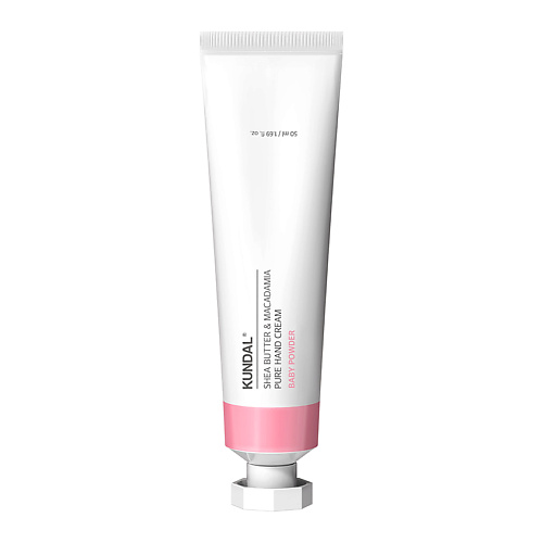 KUNDAL Крем для рук с ароматом Детской присыпки Shea Butter & Macadamia Baby Powder Hand Cream 50