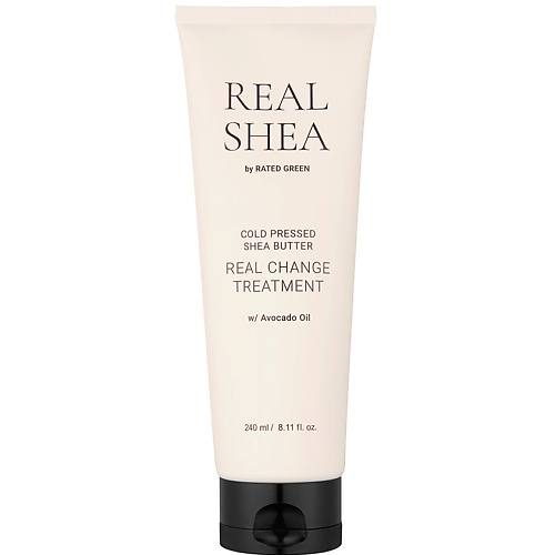 RATED GREEN Питательная маска для волос с маслом ши Real Shea Change Treatment 240