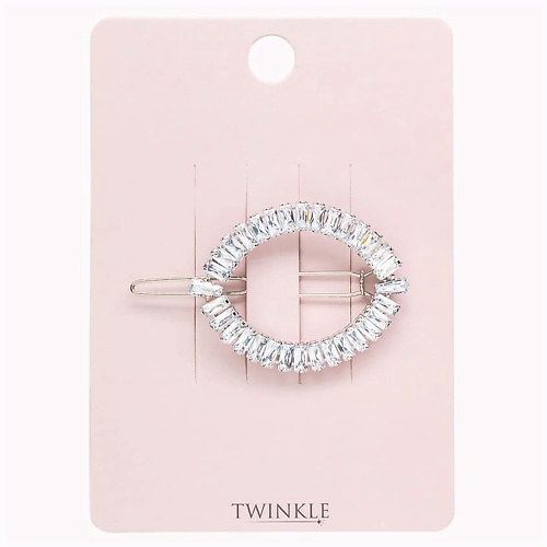 TWINKLE Заколка для волос SHINING CRYSTALS OVAL