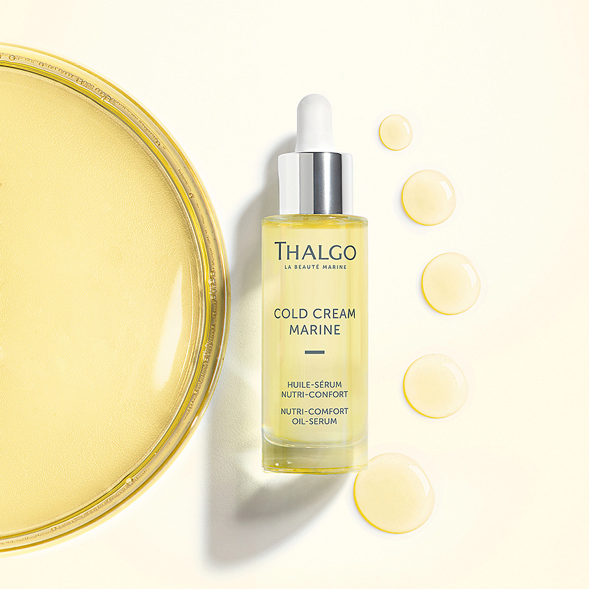 THALGO Масло-сыворотка для питания и комфорта кожи Cold Cream Marine Oil-Serum – фото 5