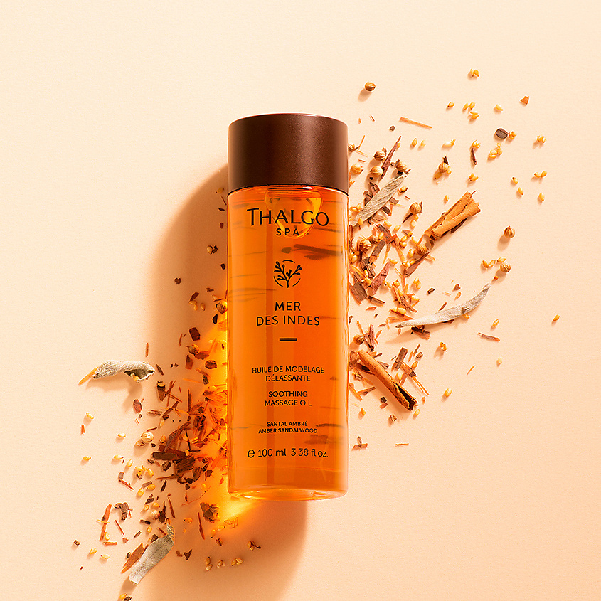 THALGO Масло для тела массажное Аюрведическое с кунжутом Mer Des Indes Massage Oil – фото 2