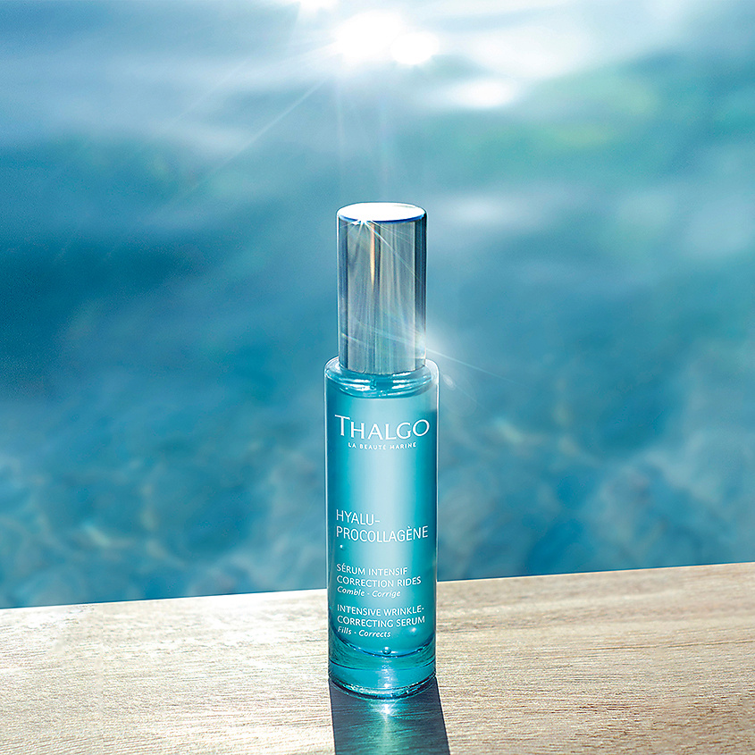 THALGO Сыворотка для лица интенсивная, разглаживающая морщины Hyalu-Procollagene Serum – фото 5