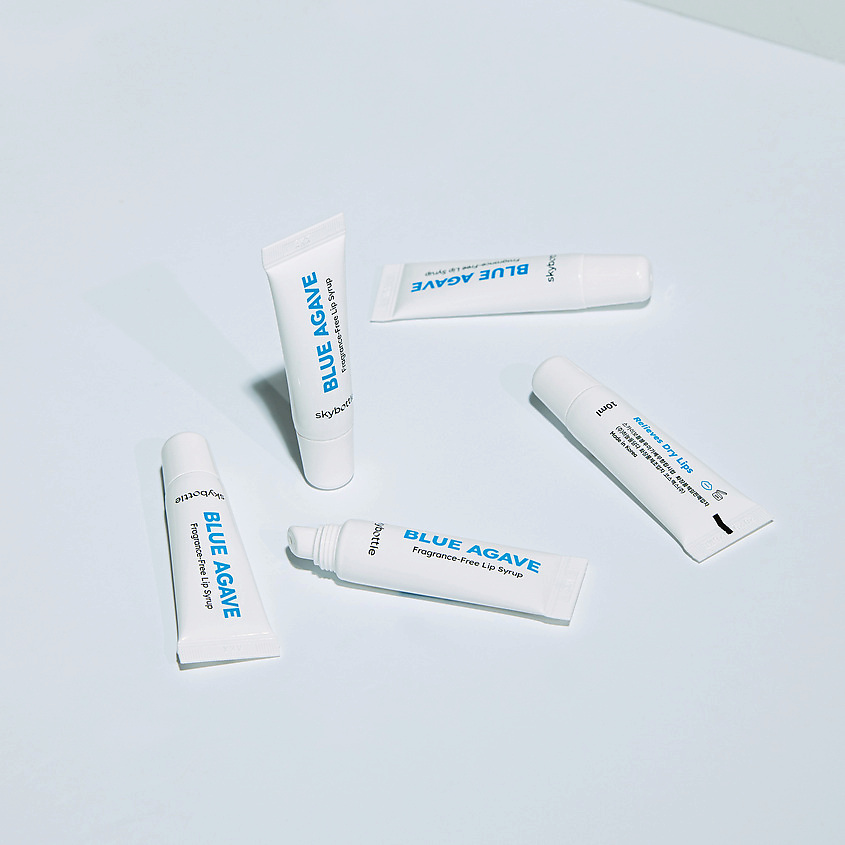SKYBOTTLE Средство для губ без запаха Blue Agave Fragrance-Free Lip Syrup – фото 2