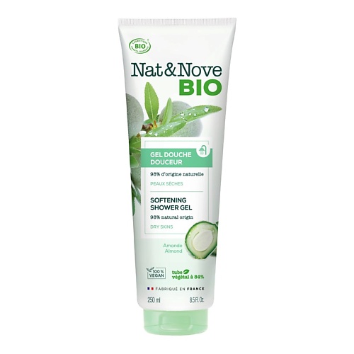 KERANOVE Смягчающий гель для душа Nat & Nove Bio Shower Gel 250