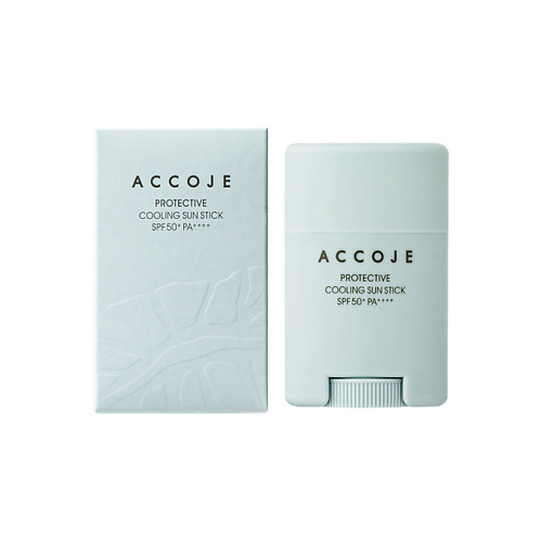 ACCOJE Солнцезащитный стик охлаждающий SPF50 Protective Cooling Sunstick